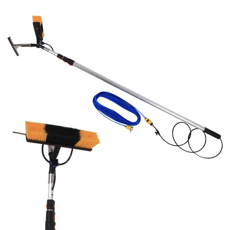 Fishing Rod Telescopic - فرشاة تنظيف الألواح الشمسية، طقم تنظيف