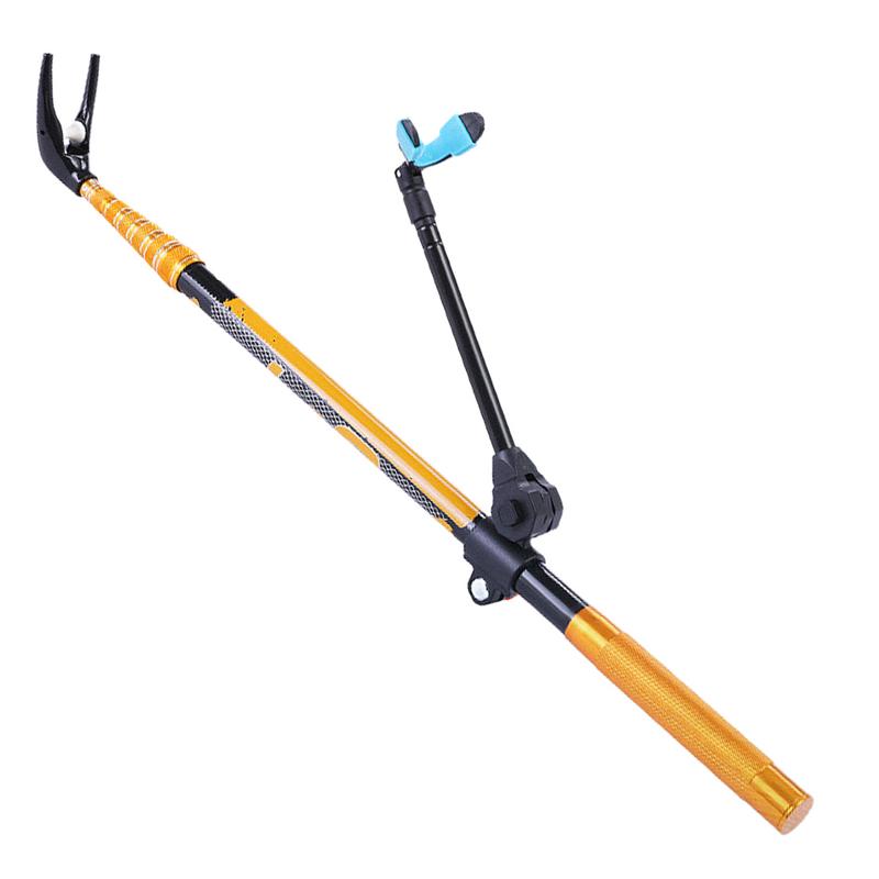 Fishing Rod Telescopic - أصحاب قصبة صيد خشبية 360 درجة