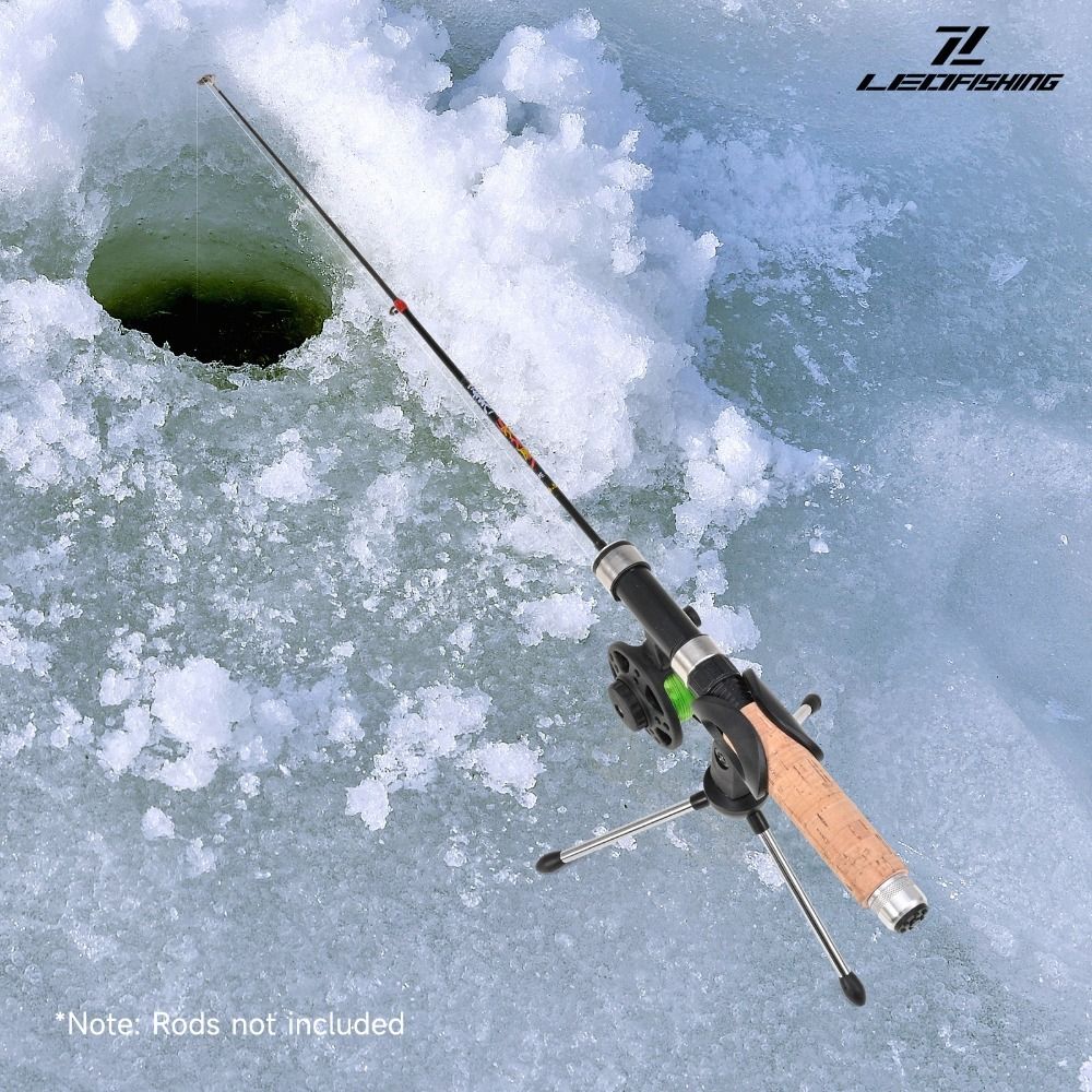أدوات صيد الجليد الجديدة القاب - مراجعة Fishing Rod Telescopic وسعره