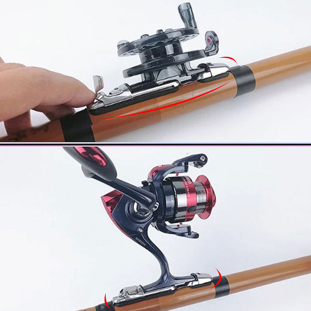 مقعد الفولاذ المقاوم للصدأ بكر - مراجعة Fishing Rod Combo وسعره