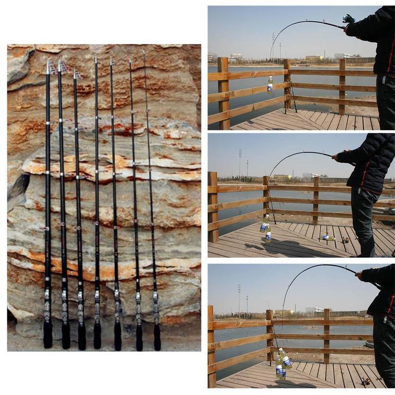 قصبة صيد تلسكوبية قابلة للتعدي - مراجعة Fishing Rod Casting وسعره