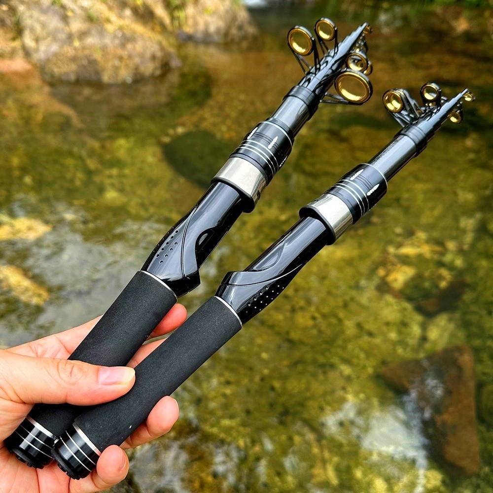 قصبة صيد قابلة للسحب من ألياف  - مراجعة Fishing Rod Surf وسعره